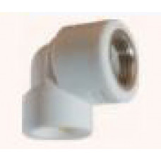 PP İç Dişli Dirsek Pls.  20X1/2"